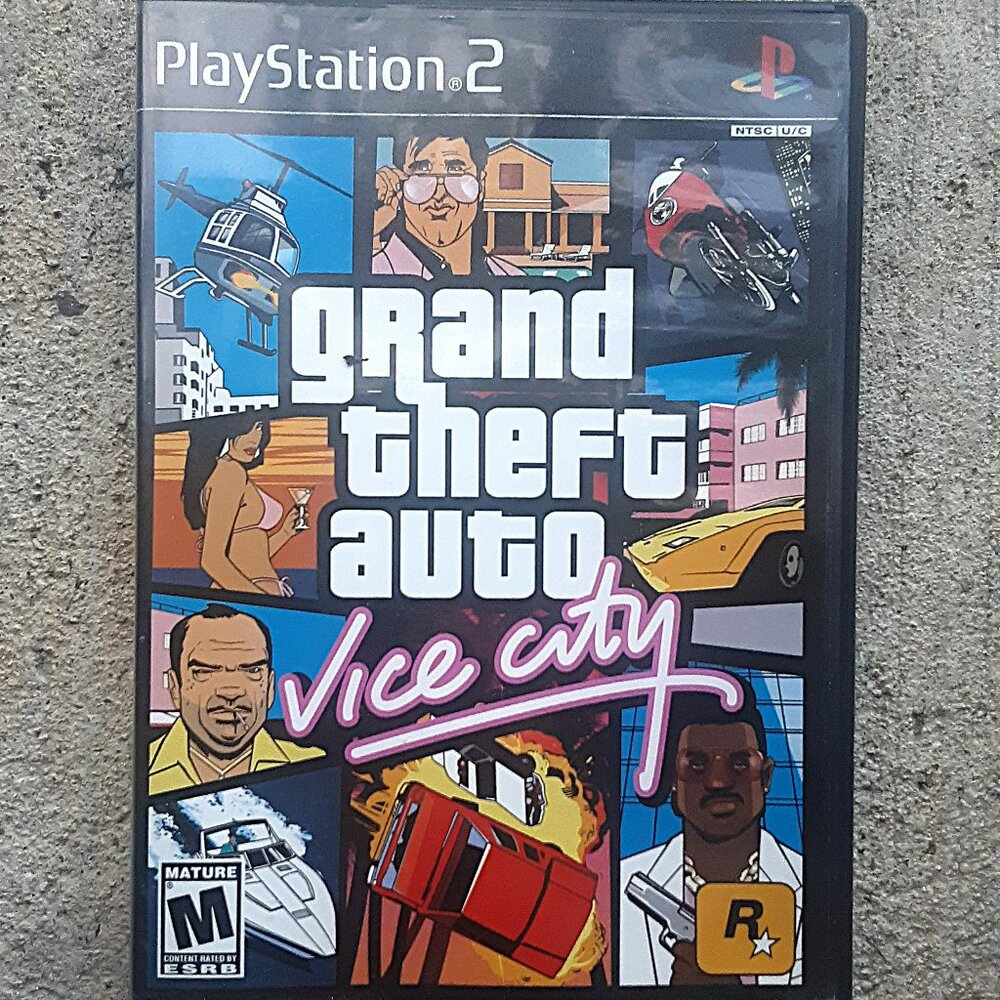 Grand Theft Auto Vice City PS2 CIB Sony PlayStation 2